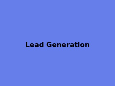 Lead Generation